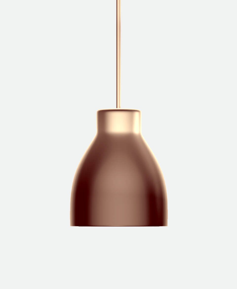 Modern Pendant Light – Rose Gold - Image 2