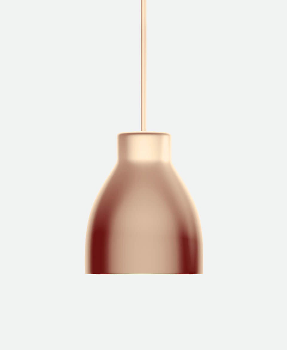 Modern Pendant Light – Rose Gold