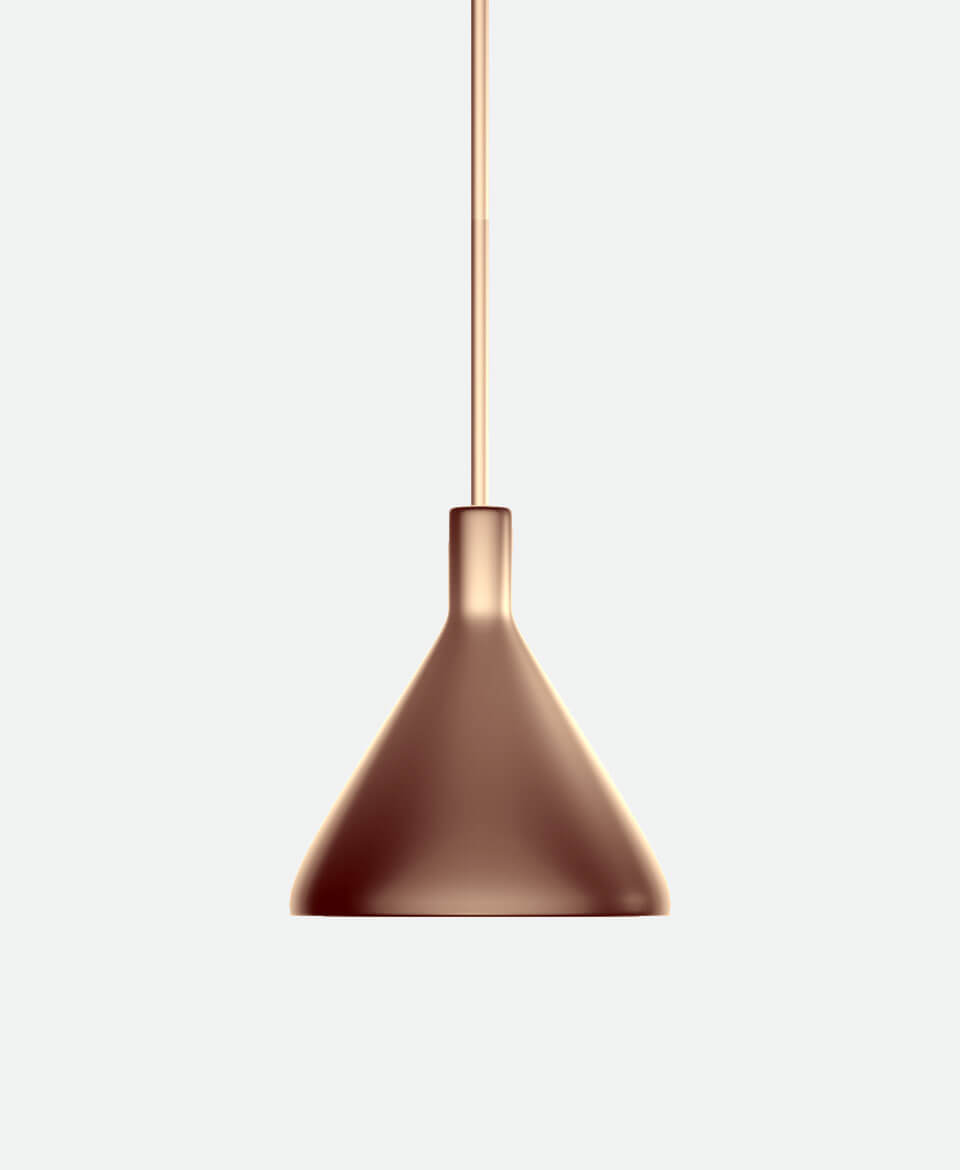 Pendant Light – Copper Finish - Image 2