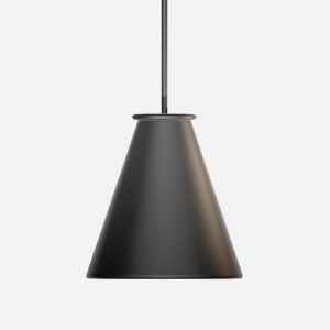 Cone Pendant Light – Black