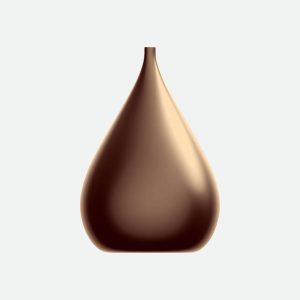 Teardrop Vase – Dark Bronze