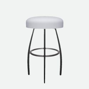 Modern Stool – Frosted Grey